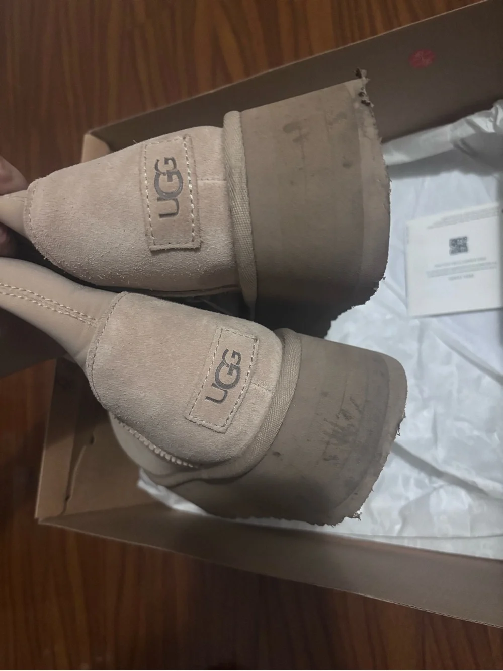 UGG classic dipper - sand
